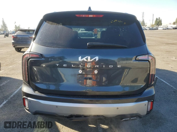 2024 Kia Telluride EX with VIN 5XYP34GC5RG475017, listed as a Copart auction lot 46748665 with 9,087 mi miles and Salvage Title. Bid and sale history available at DreamBid. Image 6.