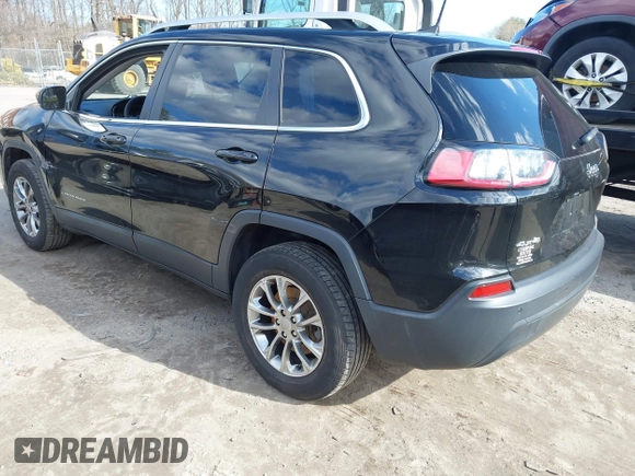 2020 Jeep Cherokee Latitude Plus with VIN 1C4PJMLB0LD591217, listed as a IAAI auction lot 41857544 with 102,704 mi miles and . Bid and sale history available at DreamBid. Image 3.