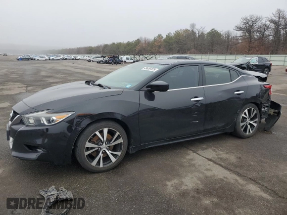 2017 Nissan Maxima S z VIN 1N4AA6AP3HC445820, wystawiony jako Copart lot #49658455 z przebiegiem 92 995 mil mil oraz Szkoda całkowita • Salvage title. Historia ofert i sprzedaży dostępna na DreamBid. Obrazek 1.