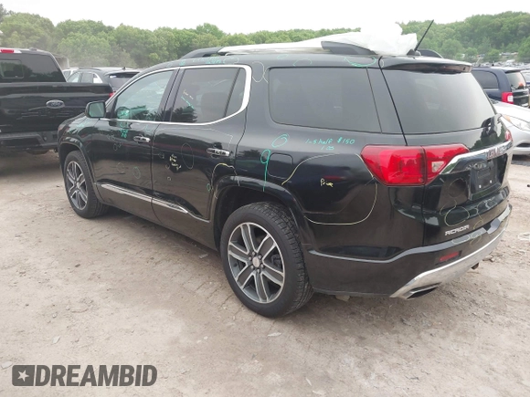 2017 GMC Acadia Denali with VIN 1GKKNXLS0HZ304795, listed as a IAAI auction lot 42362424 with 128,603 mi miles and . Bid and sale history available at DreamBid. Image 3.