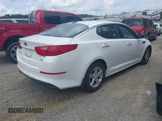 2015 Kia Optima LX with VIN KNAGM4A71F5589591, listed as a IAAI auction lot 42638648 with 154,913 mi miles and . Bid and sale history available at DreamBid. Image 4.