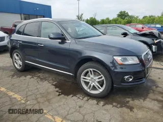 2017 Audi Q5 Premium Plus with VIN WA1L2AFP0HA019570, listed as a Copart auction lot 59339235 with 104,091 mi miles and Clean title. Bid and sale history available at DreamBid. Image 4.