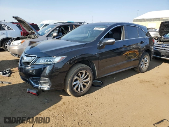 2018 Acura RDX with VIN 5J8TB4H35JL026964, listed as a Copart auction lot 65546124 with 72,456 mi miles and Clean Title. Bid and sale history available at DreamBid. Image 1.