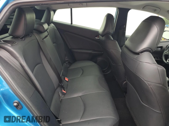 2021 Toyota Prius L Eco with VIN JTDKAMFU1M3146516, listed as a Copart auction lot 58406175 with 19,911 mi miles and Salvage title. Bid and sale history available at DreamBid. Image 11.
