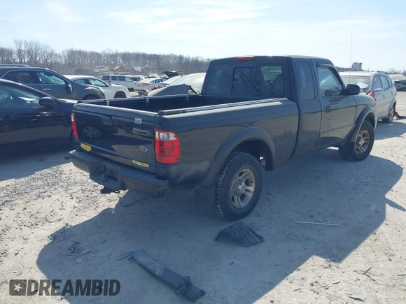 2002 Ford Ranger XLT Appearance with VIN 1FTYR44E62PB07361, listed as a IAAI auction lot 41791785 with 112,728 mi miles. Bid and sale history available at carsss.com. Image 4.