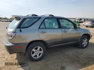 2002 Lexus RX 300 with VIN JTJHF10U220272060, listed as a Copart auction lot 69142344 with 204,264 mi miles and Salvage Title. Bid and sale history available at carsss.com. Image 3.