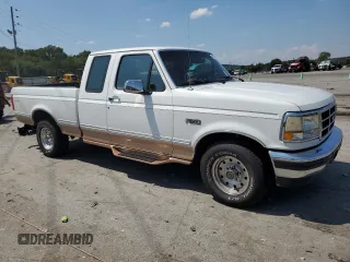 1995 Ford F-150 with VIN 1FTEX15H2SKB37048, listed as a Copart auction lot 68897274 with 155,530 mi miles and Salvage Title. Bid and sale history available at carsss.com. Image 4.