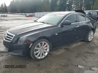 2014 Cadillac ATS Luxury AWD z VIN 1G6AH5SX5E0105809, wystawiony jako Copart lot #50762095 z przebiegiem 155 741 mil mil oraz Szkody całkowita. Historia ofert i sprzedaży dostępna na DreamBid. Obrazek 1.