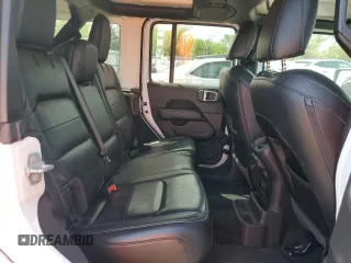 2021 Jeep Wrangler Unlimited Sahara with VIN 1C4HJXEG4MW550691, listed as a Copart auction lot 55654035 with Not provided miles and Salvage title. Bid and sale history available at DreamBid. Image 11.