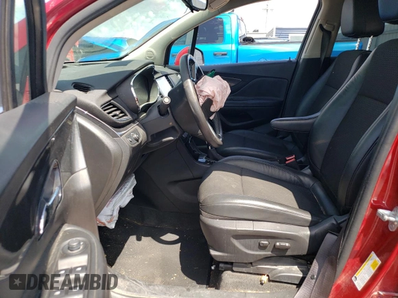 2017 Buick Encore Preferred with VIN KL4CJESB1HB128036, listed as a Copart auction lot 62212985 with Not provided miles and Salvage title. Bid and sale history available at DreamBid. Image 7.