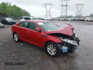 2011 Kia Optima LX z VIN KNAGM4A75B5168564, wystawiony jako IAAI lot #42301373 z przebiegiem Nie podano mil oraz . Historia ofert i sprzedaży dostępna na DreamBid. Obrazek 1.
