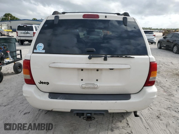 2002 Jeep Grand Cherokee Limited with VIN 1J4GX58S72C139972, listed as a Copart auction lot 47767395 with 163,395 mi miles and Salvage Title. Bid and sale history available at DreamBid. Image 6.