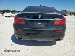 2015 BMW 7 Series 740Li xDrive with VIN WBAYF4C57FG291819, listed as a Copart auction lot 49512715 with 108,150 mi miles and Clean Title. Bid and sale history available at carsss.com. Image 6.