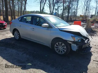 2018 Nissan Sentra SV with VIN 3N1AB7AP3JY322516, listed as a IAAI auction lot 41863326 with 135,683 mi miles. Bid and sale history available at carsss.com. Image 1.
