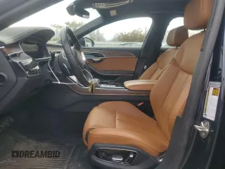 2023 Audi A8 with VIN WAULDAF82PN013573, listed as a Copart auction lot 50366135 with 36,583 mi miles and Salvage Title. Bid and sale history available at carsss.com. Image 7.