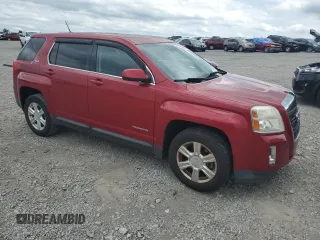 2014 GMC Terrain SLE with VIN 2GKALMEK0E6371255, listed as a Copart auction lot 56955595 with 135,475 mi miles and Salvage title. Bid and sale history available at DreamBid. Image 4.