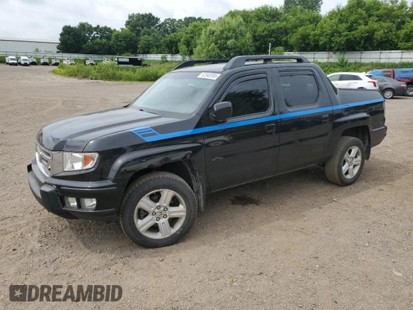2010 Honda Ridgeline RTL with VIN 5FPYK1F5XAB014004, listed as a Copart auction lot 62848595 with 131,920 mi miles and Clean title. Bid and sale history available at DreamBid. Image 1.