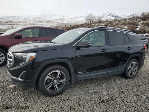 2019 GMC Terrain SLT with VIN 3GKALPEV5KL245248, listed as a Copart auction lot 45524895 with 121,608 mi miles and Clean Title. Bid and sale history available at carsss.com. Image 1.