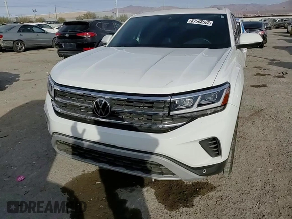 2021 Volkswagen Atlas SEL with VIN 1V2EE2CA2MC211159, listed as a Copart auction lot 87508525 with 44,127 mi miles and Salvage title. Bid and sale history available at DreamBid. Image 14.