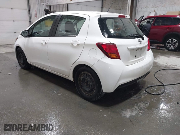 2015 Toyota Yaris L with VIN VNKKTUD3XFA041953, listed as a IAAI auction lot 41468626 with 165,178 mi miles and . Bid and sale history available at carsss.com. Image 3.