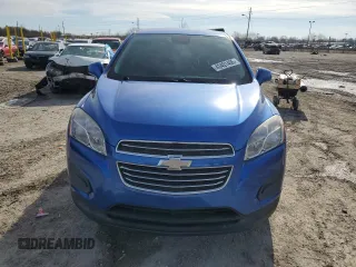 2016 Chevrolet Trax LS with VIN KL7CJNSB6GB758037, listed as a Copart auction lot 43401405 with 131,117 mi miles and Salvage Title. Bid and sale history available at carsss.com. Image 5.