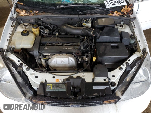2001 Ford Focus SE with VIN 1FAFP36311W361122, listed as a Copart auction lot 81528684 with 140,431 mi miles and Salvage Title. Bid and sale history available at carsss.com. Image 12.