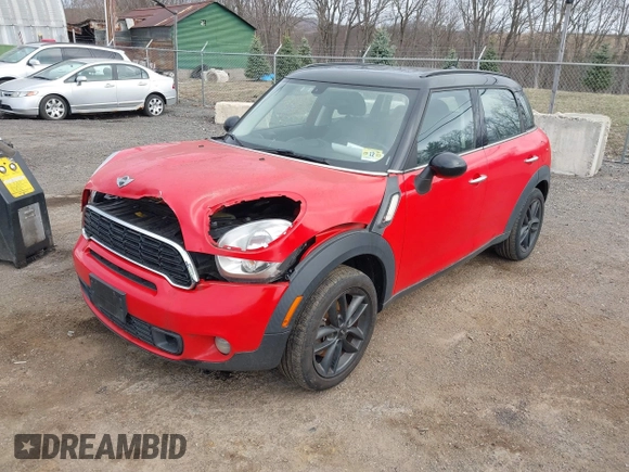 2012 MINI Countryman S z VIN WMWZC3C52CWM26424, wystawiony jako IAAI lot #41828011 z przebiegiem 145 678 mil mil oraz . Historia ofert i sprzedaży dostępna na DreamBid. Obrazek 2.