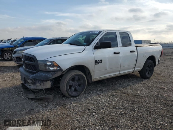 2022 Ram 1500 Tradesman with VIN 1C6RR6FG9NS229736, listed as a Copart auction lot 45634255 with 215,059 mi miles and Salvage title. Bid and sale history available at DreamBid. Image 1.