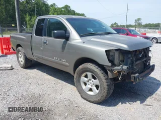 2007 Nissan Titan SE with VIN 1N6BA06A67N221795, listed as a IAAI auction lot 42834077 with 267,458 mi miles and . Bid and sale history available at DreamBid. Image 1.