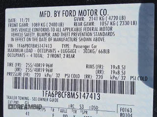 2021 Ford Mustang GT with VIN 1FA6P8CF8M5147413, listed as a Copart auction lot 62495695 with 16,014 mi miles and Clean title. Bid and sale history available at DreamBid. Image 12.