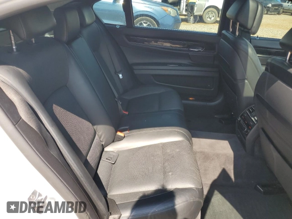 2013 BMW 7 Series 750Li with VIN WBAYE8C56DD132217, listed as a Copart auction lot 61976145 with 146,860 mi miles and Salvage title. Bid and sale history available at DreamBid. Image 10.