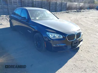 2015 BMW 7 Series 750Li xDrive with VIN WBAYF8C56FD654698, listed as a IAAI auction lot 41229313 with 120,238 mi miles and . Bid and sale history available at carsss.com. Image 1.