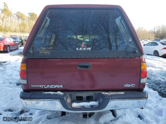 2003 Toyota Tundra SR5 with VIN 5TBBN44143S378918, listed as a Copart auction lot 41585205 with 0 mi miles and Salvage Title. Bid and sale history available at carsss.com. Image 6.