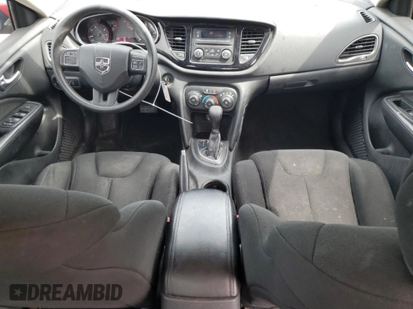 2013 Dodge Dart SE with VIN 1C3CDFAA0DD175749, listed as a Copart auction lot 54197765 with 130,888 mi miles and Salvage Title. Bid and sale history available at carsss.com. Image 8.
