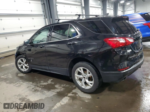 2018 Chevrolet Equinox LT with VIN 2GNAXTEX6J6196985, listed as a Copart auction lot 47667415 with 96,367 mi miles and Salvage Title. Bid and sale history available at carsss.com. Image 2.