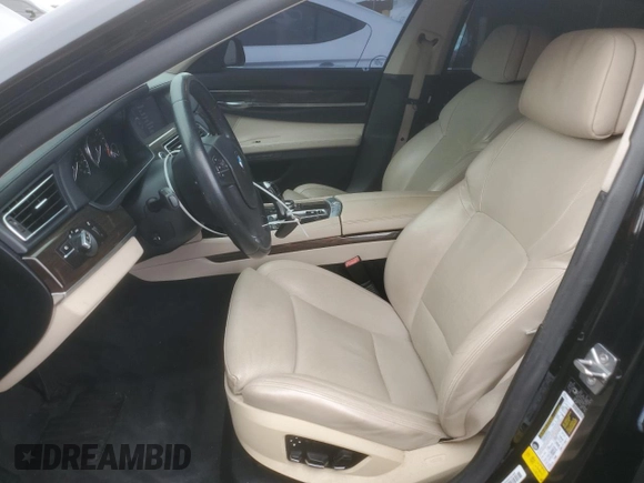 2011 BMW 7 Series 750Li with VIN WBAKB8C53BCY66203, listed as a Copart auction lot 55884985 with 87,593 mi miles and Clean title. Bid and sale history available at DreamBid. Image 7.