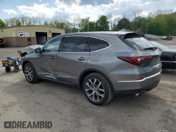 2024 Acura MDX Technology z VIN 5J8YE1H4XRL010663, wystawiony jako Copart lot #55322755 z przebiegiem 17 457 mil mil oraz Szkoda całkowita • Salvage title. Historia ofert i sprzedaży dostępna na DreamBid. Obrazek 2.