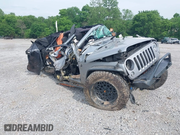 2015 Jeep Wrangler Unlimited Freedom with VIN 1C4BJWDG3FL682296, listed as a IAAI auction lot 42275536 with Not provided miles and . Bid and sale history available at DreamBid. Image 1.