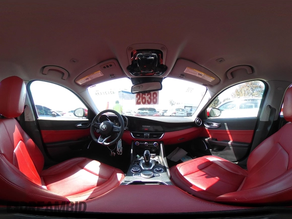 2020 Alfa Romeo Giulia with VIN ZARFAMAN1L7636002, listed as a IAAI auction lot 42121135 with 55,510 mi miles. Bid and sale history available at carsss.com. Image 22.