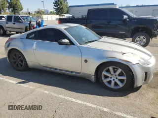 2005 Nissan 350Z Touring with VIN JN1AZ34E95M650076, listed as a Copart auction lot 46867965 with 135,122 mi miles and Clean Title. Bid and sale history available at DreamBid. Image 4.