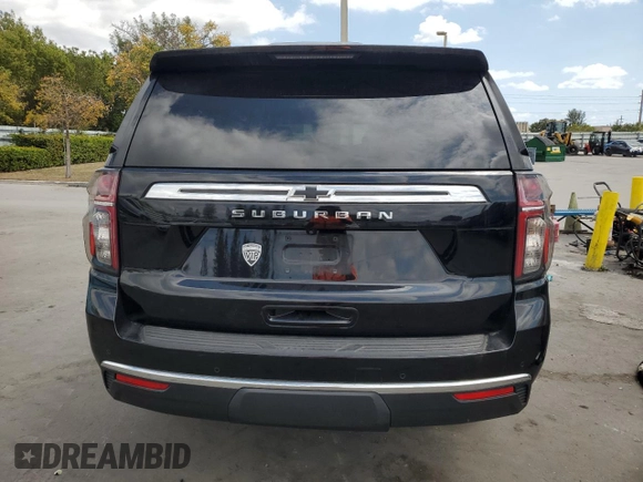 2022 Chevrolet Suburban LS with VIN 1GNSCBKD8NR114222, listed as a Copart auction lot 49244255 with 117,379 mi miles and Clean Title. Bid and sale history available at DreamBid. Image 6.