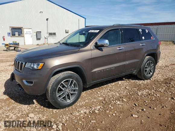 2017 Jeep Grand Cherokee Limited with VIN 1C4RJFBG2HC735056, listed as a Copart auction lot 48378815 with 116,212 mi miles and Salvage Title. Bid and sale history available at carsss.com. Image 1.