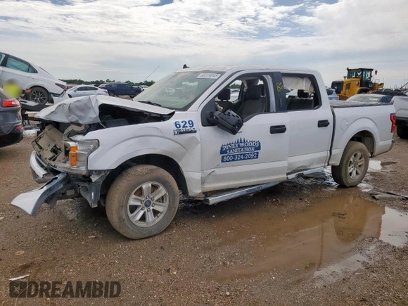 2020 Ford F-150 XL with VIN 1FTEW1CP2LKD73987, listed as a Copart auction lot 60224045 with Not provided miles and Clean title. Bid and sale history available at DreamBid. Image 1.