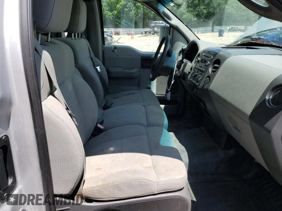 2008 Ford F-150 XL with VIN 1FTVF12548KD52338, listed as a Copart auction lot 57635795 with 115,221 mi miles and Salvage title. Bid and sale history available at DreamBid. Image 10.