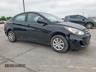 2012 Hyundai Accent GLS with VIN KMHCT4AE0CU054171, listed as a Copart auction lot 55357675 with 168,996 mi miles and Clean Title. Bid and sale history available at carsss.com. Image 4.