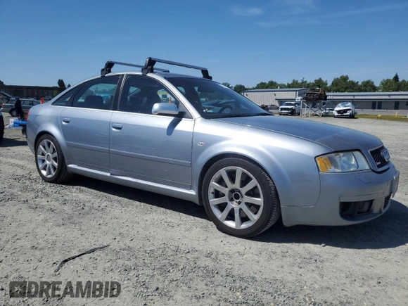 2003 Audi RS 6 with VIN WUAPV54B63N905751, listed as a Copart auction lot 55178165 with 147,535 mi miles and Clean Title. Bid and sale history available at carsss.com. Image 4.