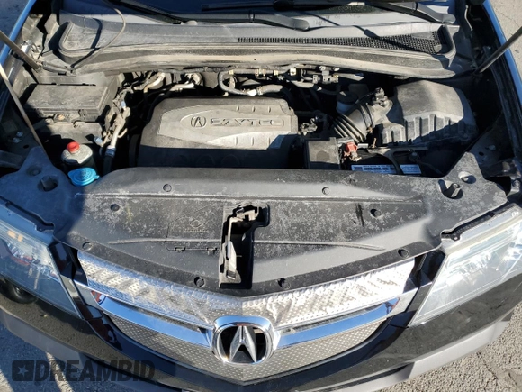 2007 Acura MDX Tech Pkg with VIN 2HNYD28347H524351, listed as a Copart auction lot 44102205 with 242,984 mi miles and Salvage Title. Bid and sale history available at carsss.com. Image 12.
