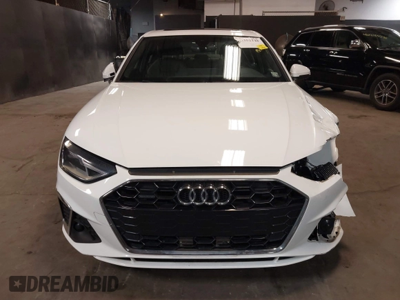 2021 Audi A4 S line Premium with VIN WAUDAAF44MN005142, listed as a IAAI auction lot 40352248 with 39,570 mi miles and . Bid and sale history available at DreamBid. Image 12.