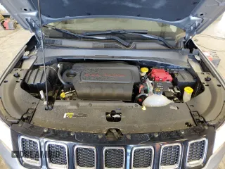 2021 Jeep Compass Altitude with VIN 3C4NJDBB3MT579230, listed as a Copart auction lot 58232705 with 12,355 mi miles and Salvage title. Bid and sale history available at DreamBid. Image 12.
