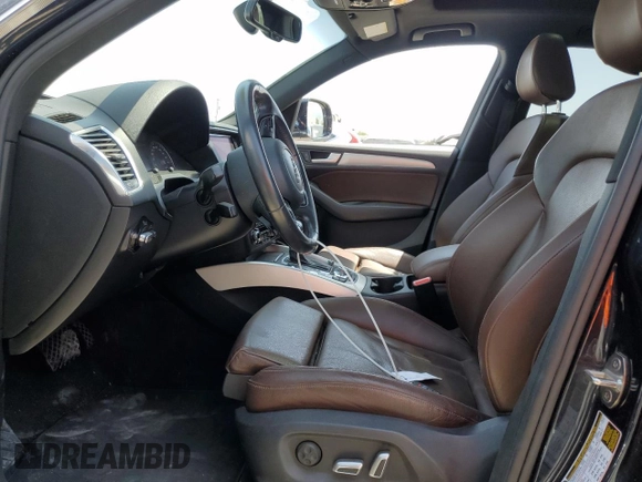 2017 Audi Q5 Premium Plus with VIN WA1M2AFP0HA041847, listed as a Copart auction lot 61988035 with 93,250 mi miles and Salvage title. Bid and sale history available at DreamBid. Image 7.